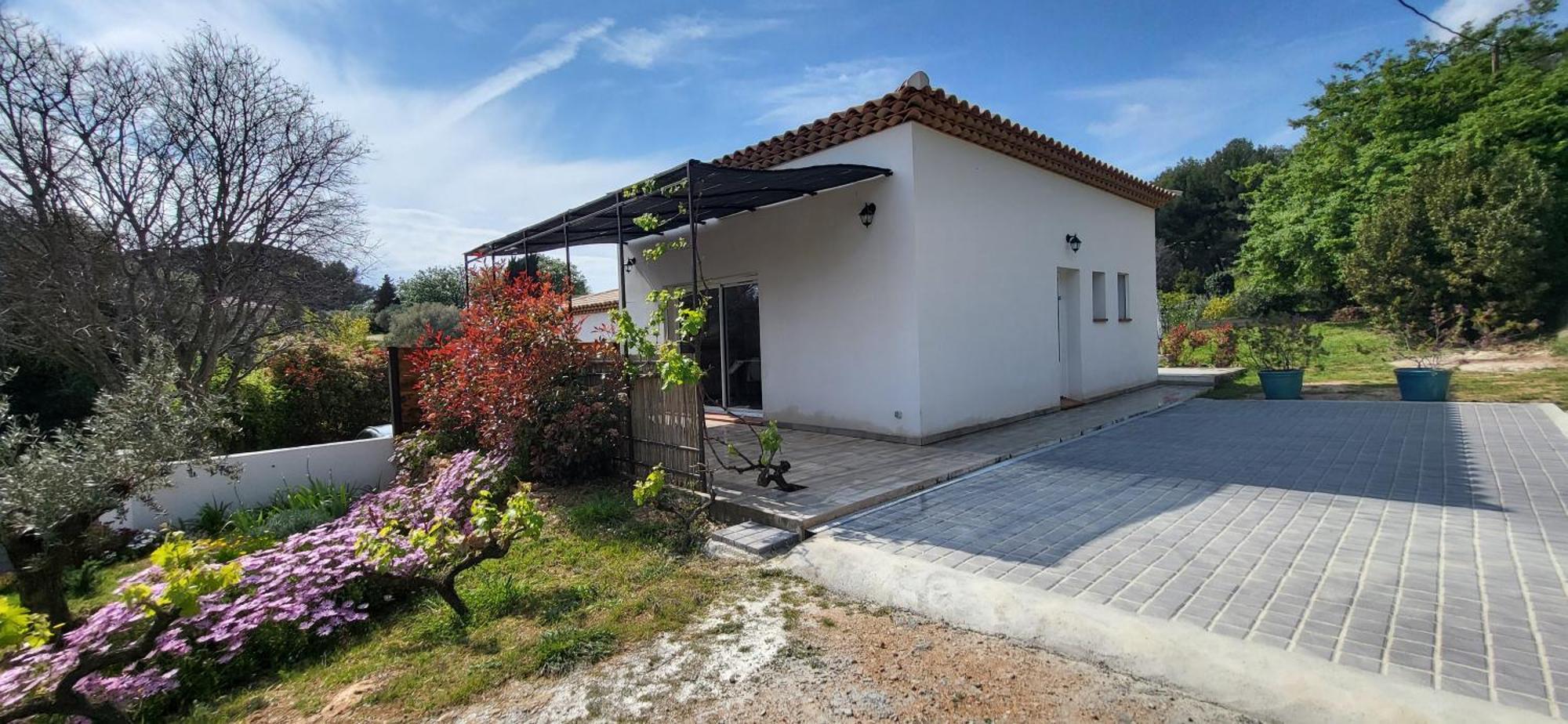 Jolie Maison Neuve Entre Mer Et Colline En Provence Ollioules Bagian luar foto